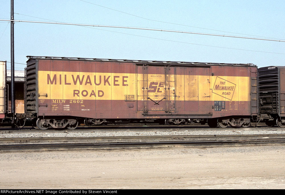 Milwaukee Road 50' RBL box MILW #2602